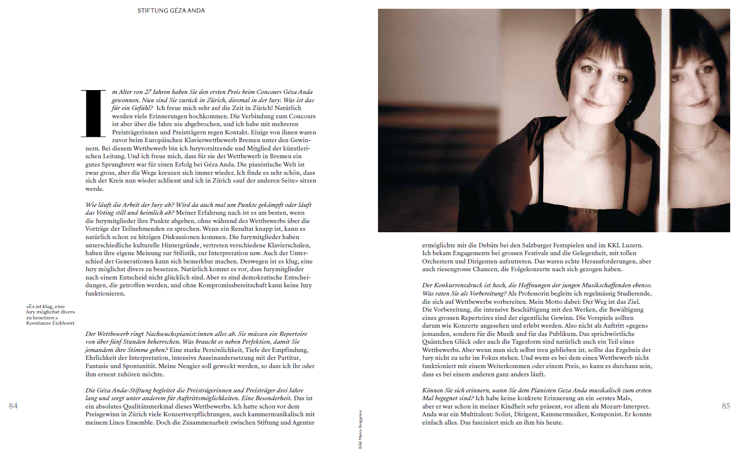 Interview im Magazin MOMENTS